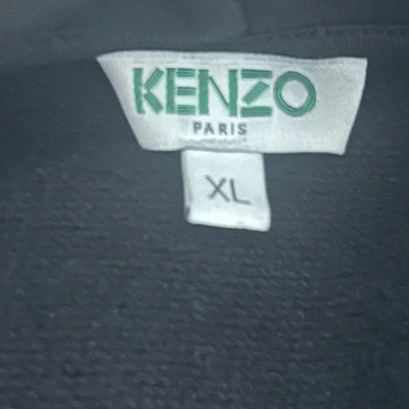 Kenzo hoodie, black size XL - Picture 2 of 5
